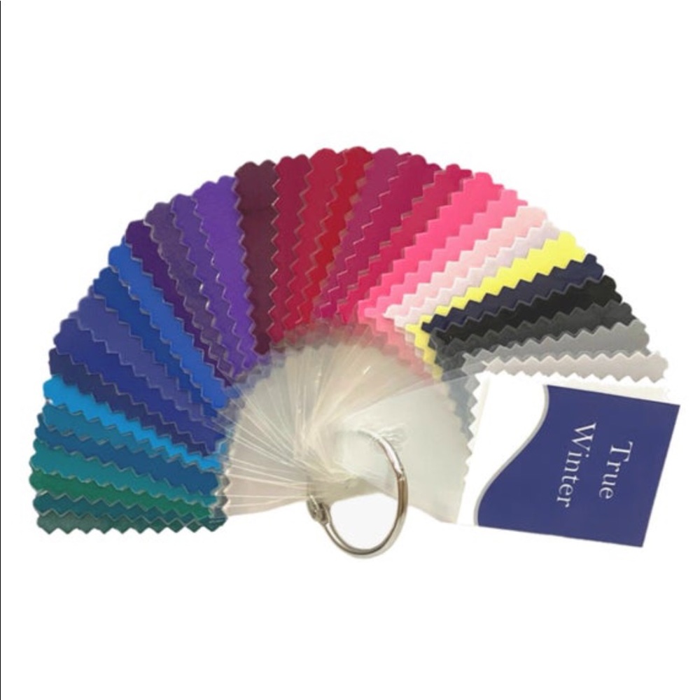 True Winter 25 card Seasonal Color Fans - Style Solutions for You